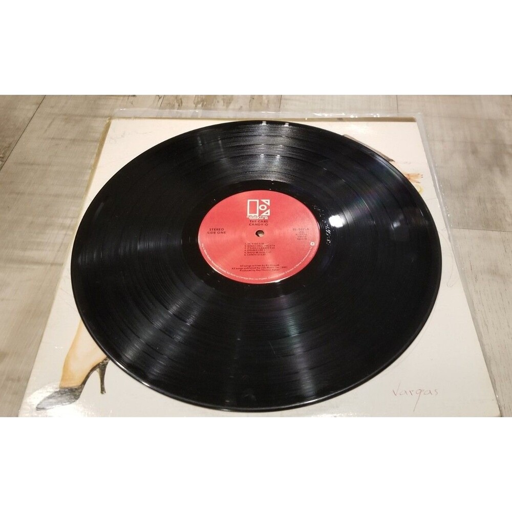 The Cars - Candy-O LP 1979 Elektra – 1st Press w/ Lyrics Sleeve "Let's Go" - Picture 7 of 8